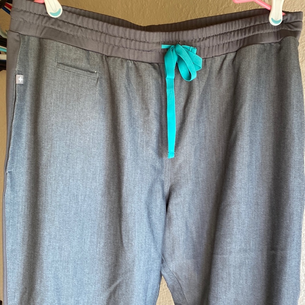 Figs grey pants. never worn